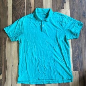 Old Navy green polo shirt
